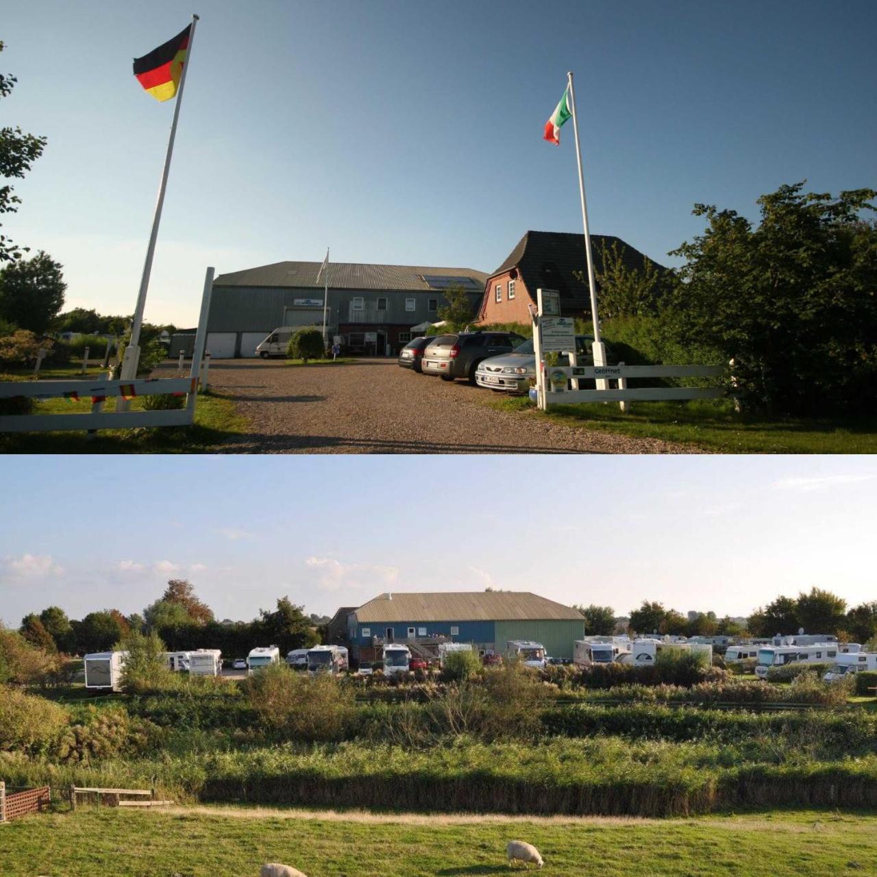 Ferienwohnungen Im Womoland Auf No Nordstrand Buitenkant foto